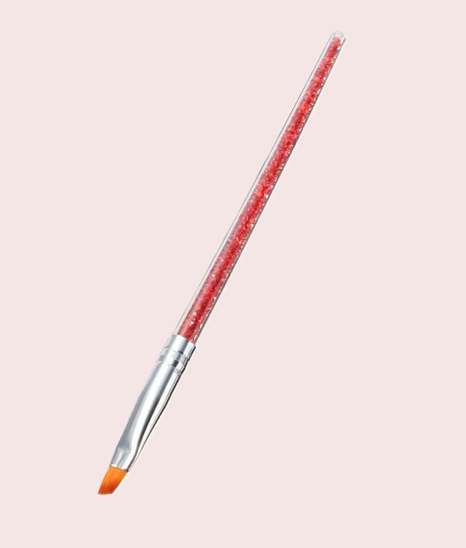 Rinestone Handle Acrylic Broshes Line Pen Nail Art